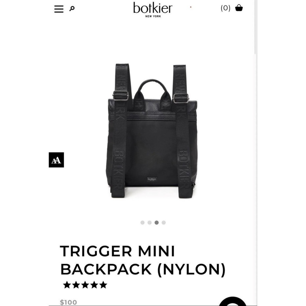 Botkier Trigger Backpack Mini Nylon - Picture 8 of 8